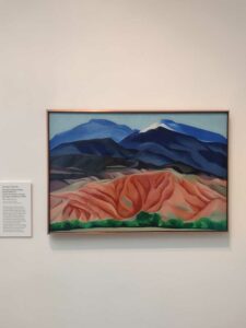 Image from Georgia O'Keefe Museum in Santa Fe
