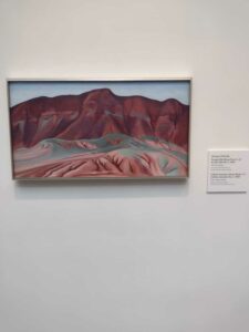 Image from Georgia O'Keefe Museum in Santa Fe