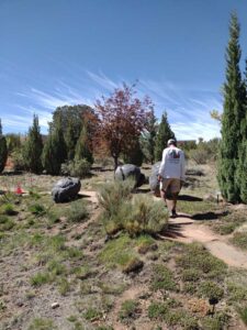 Image from Santa Fe Botanical Garden, May 2024