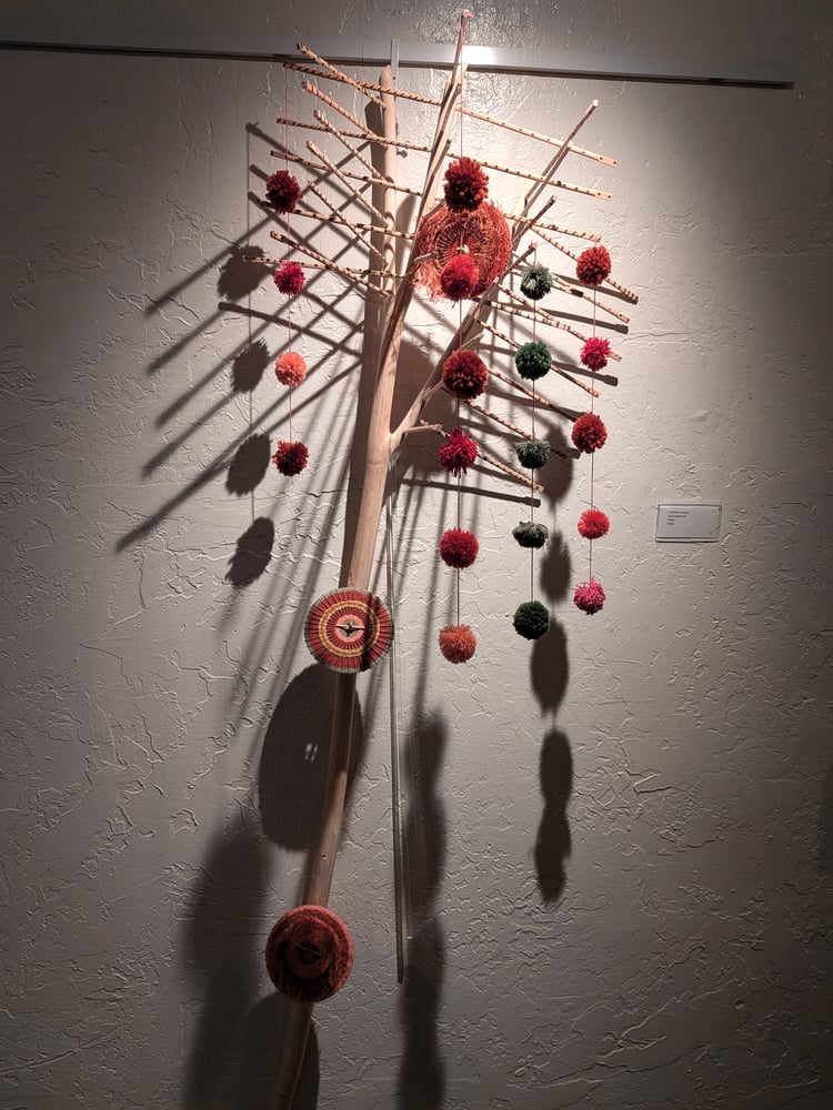 Ruins Relics Rituals pom-pom tree fiber arts center